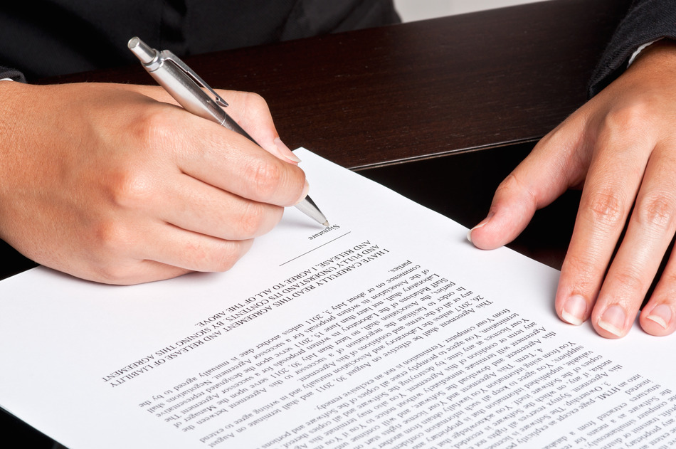 Signing a Document